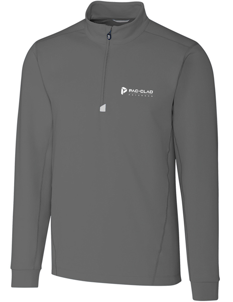 Picture of Cutter & Buck Traverse Stretch Eco Quarter Zip Mens Pullover