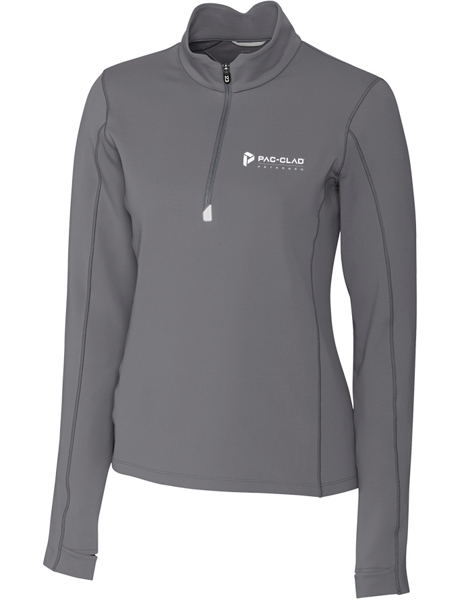 Picture of Cutter & Buck Traverse Stretch Eco Quarter Zip Womens Pullover